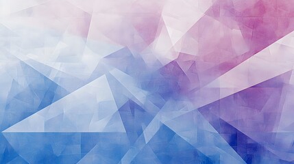 Obraz premium A minimalist abstract texture with translucent overlapping shapes in pastel gradients.
