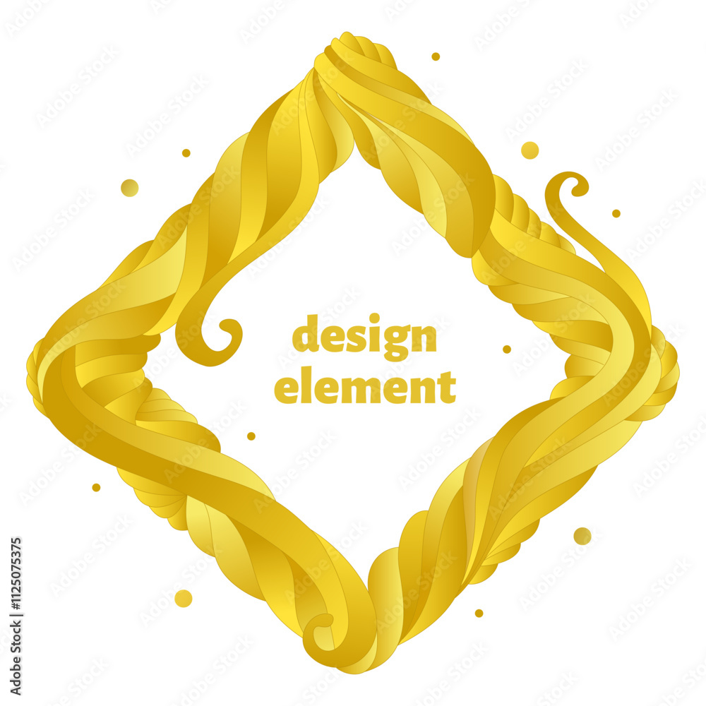 Aufkleber gradient abstract frame with flowing liquid shapes. dynamic shapes and lines. vector.