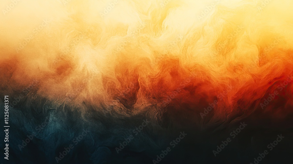 Wall mural a mesmerizing swirl of warm colors blending seamlessly in an abstract display.