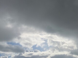 Stormy sky and clouds background