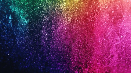 A vibrant, colorful abstract background featuring a gradient of rainbow hues, creating a dynamic and festive atmosphere.