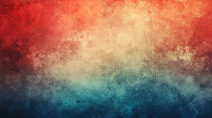 Fototapeta premium An abstract textured background with vibrant gradients from red to blue, evoking a sense of dynamic energy.