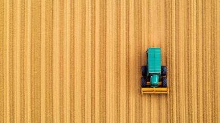Expansive Aerial View of Lush Sugarcane Fields with Harvesting Machinery