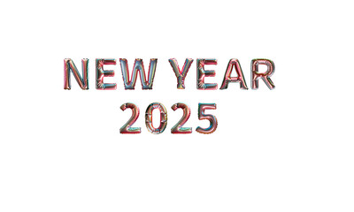 2025 new year balloon png