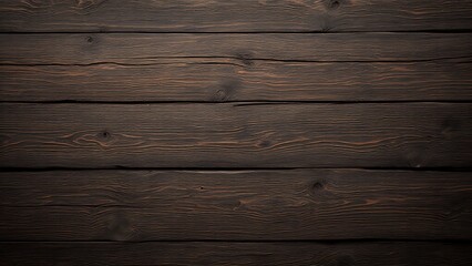 Obraz premium Old brown rustic dark grunge wooden timber wall or floor or table texture - wood background banner.