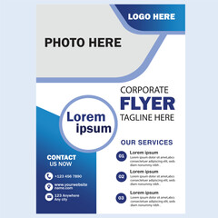 Corporate business flyer design
