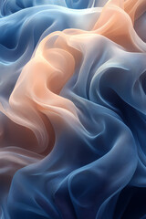 Fototapeta premium A blue and white gradient background with a dreamy effect.