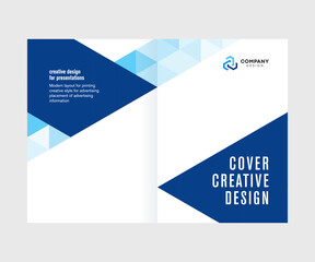 Cover design, creative layout of the magazine page, booklet, catalog, cover layout of the company s annual report