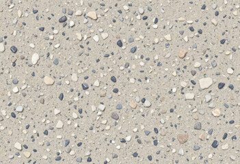 Macro View Of Granite Texture With Rugged Details