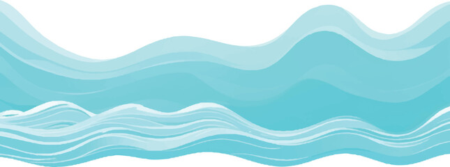 Transparent abstract soft blue and green abstract water color ocean wave texture background. Banner Graphic Resource as background for ocean wave and water wave abstract graphics
