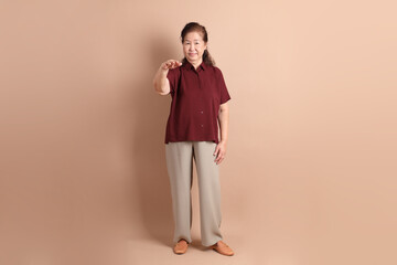 Senior East Asian Woman