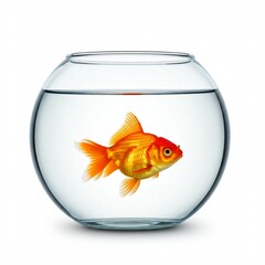 goldfish in bowl