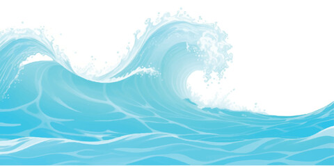 Transparent abstract soft blue and green abstract water color ocean wave texture background. Banner Graphic Resource as background for ocean wave and water wave abstract graphics

