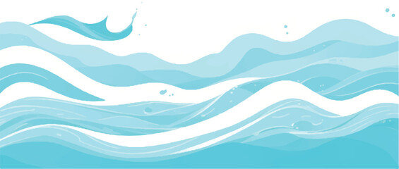 Transparent abstract soft blue and green abstract water color ocean wave texture background. Banner Graphic Resource as background for ocean wave and water wave abstract graphics
