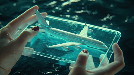 With meticulous calibration, the engineer fine-tunes the flight control system, ensuring optimal performance and stability.