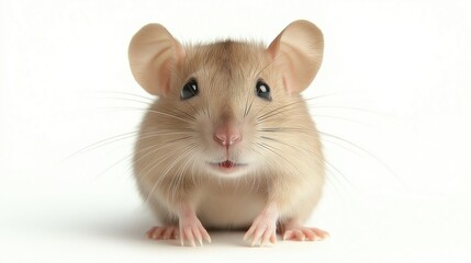 Happy Surprised Rat Portrait