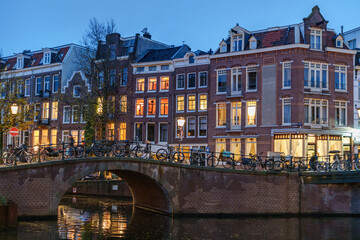 Obraz premium Herbstzeit in amsterdam