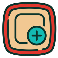 Fototapeta premium Add Icon