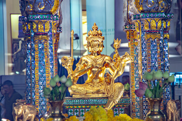  Erawan Shrine to the Hindu God Brahma