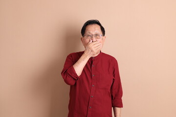 Senior East Asian Man