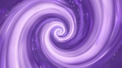Beautiful spiral starry sky gradient background