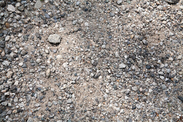 Texture of Old and Worn Asphalt Pavement