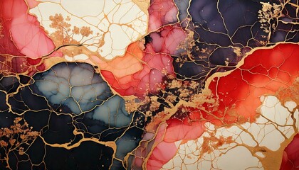 abstract background　アンティークなグラフィック背景画