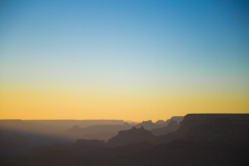 Obraz premium sunset over Grand Canyon