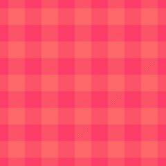 Calm fabric tartan check, detailed vector seamless texture. Mother pattern textile background plaid in red color.