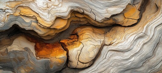 Abstract Wood Texture: A Symphony of Hues and Layers