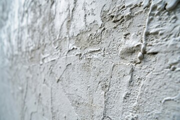Obraz premium Hand-applied Fine Grey Exterior Plaster Texture for Interior and Exterior Walls