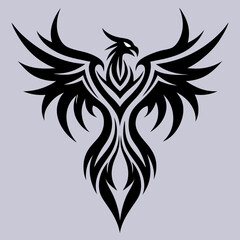 Fototapeta premium eagle tattoo design