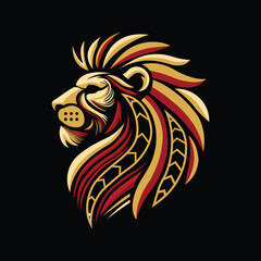 Untitled-Lion Head Logo Stylized First Collections 
