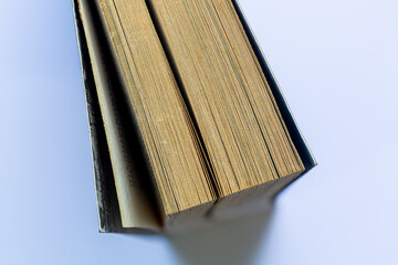 Consult the Macro Book,old books photographed from above with vintage color filter