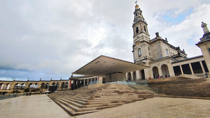 The Sanctuary of Fatima, municipality of Ourem in Portugal.	