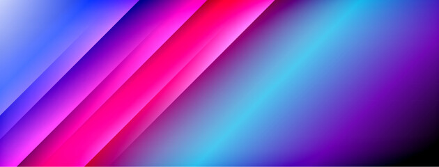 Fototapeta premium Light shadow lines dynamic gradient background