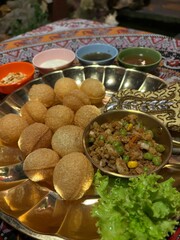 Delicious Indian Pani Puri