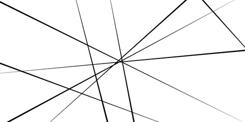 Random diagonal line on white background. Random, chaotic lines element. Random stripes