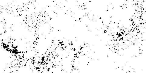 Black grainy texture isolated on white background. Distress overlay textured. For posters, banners, retro and urban designs. Grunge Texture Vector