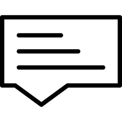 Speech Bubble Icon