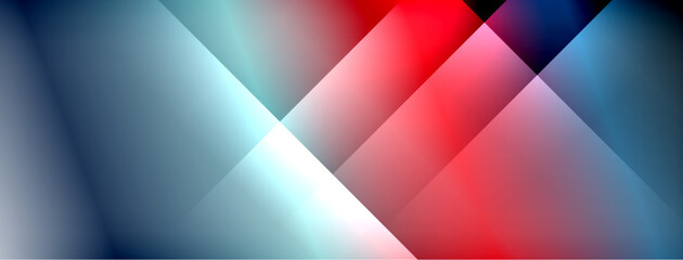 Fototapeta premium Light shadow lines dynamic gradient background