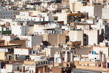 The city conglomeration, a human anthill