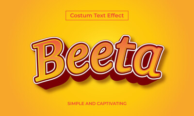 Food Text Effect with Modern and Editable Style