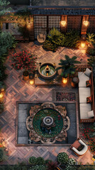 Landscape house and Resort garden design ideas Indian style