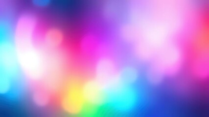 Colorful Blurred Abstract Bokeh Wallpaper for Bright Backgrounds