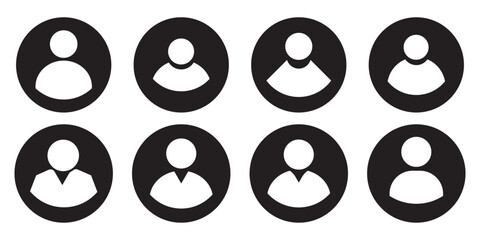 profile default avatar icon. user account dp symbol for social media website, app. vector illustration on transparent background.