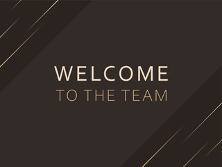 Welcome to the team card
