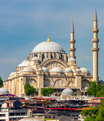 Fototapeta premium Suleymaniye mosque in Istanbul, Turkey