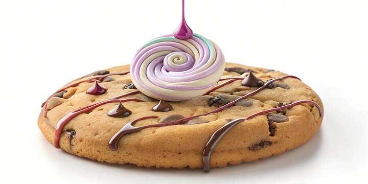 Delicious Flump Cookie Food Photography: Stock Photo For Backgrounds, Graphics, and Design Projects