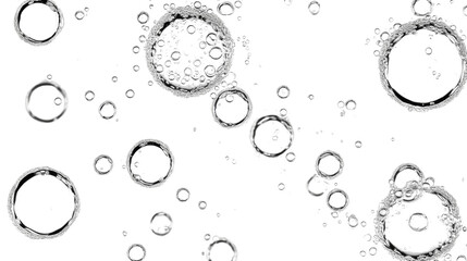 Close-Up of Water Bubbles